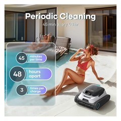 New Seal Aiper Scuba N1 Cordless Robotic Pool Vacuum For In Ground Pools