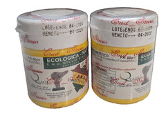 STEVIA ORIGINAL BOLIVIAN E.N.D. SWEETENER POWDER PACK 2 JARS 80 GR EACH
