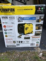 Champion 5500W Wireless Start Dual Fuel Inverter Generator with CO Shield 201408