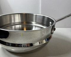 All Clad Ltd Stainless Steel Double Boiler Insert 8.5” Diameter No Lid