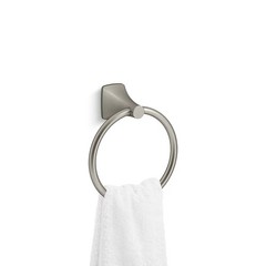 Kohler Maxton R21848-BN Brushed Nickel Silver Wall-Mount Bathroom Towel Ring