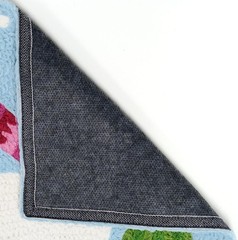 Jellybean Candy Colored Fish Accent Rug 20×30 Machine Washable Indoor Outdoor