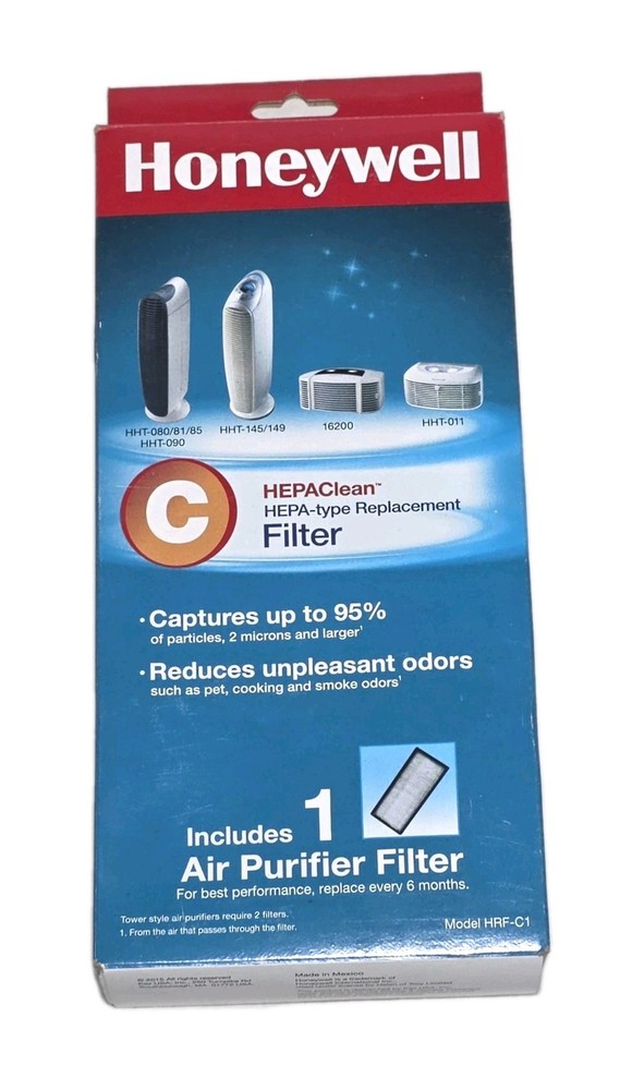 Honeywell Filter C HEPA Type Replacement Filters Genuine HRF-C1 NEW