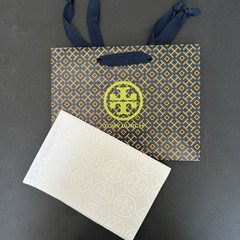 NEW Tory Burch Gift Shopping Bag & Logo Paper Tissue Small 9” x 7” x 3.5”