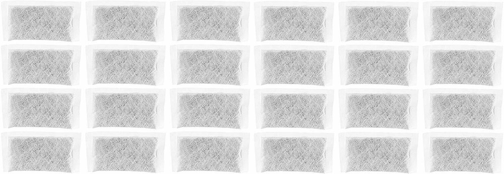 Activated Charcoal Water Filters For Megahome Countertop Water Distiller, 24 pcs