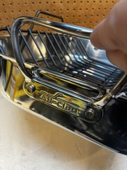 All Clad Stainless Steel Roasting Pan 16″ x 13″ Large Deep Dual Handle With Rack