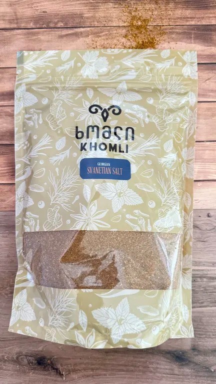 Svanetian Salt Georgian Authentic Seasoning 1 kg (2.2 pounds)
