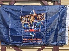 City of New Orleans City of Yes 3×5 ft Polyester Flag Grommeted