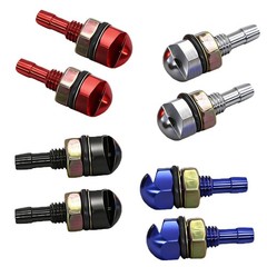 2Pack Universal Vehicle Aluminum Windshield Wiper Water Jet Spray Washer Nozzle