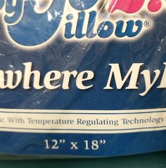 MyPillow 2.0 Multi-Use GoAnywhere Travel Pillow 12″ x 18″ White