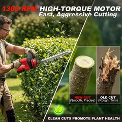 22″ Cordless Hedge Trimmer for Milwaukee M18 Battery (Tool Only)