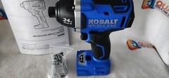 New Kobalt KID 324B-03 24V Brushless Cordless 1/4″ Impact Driver – Bare Tool