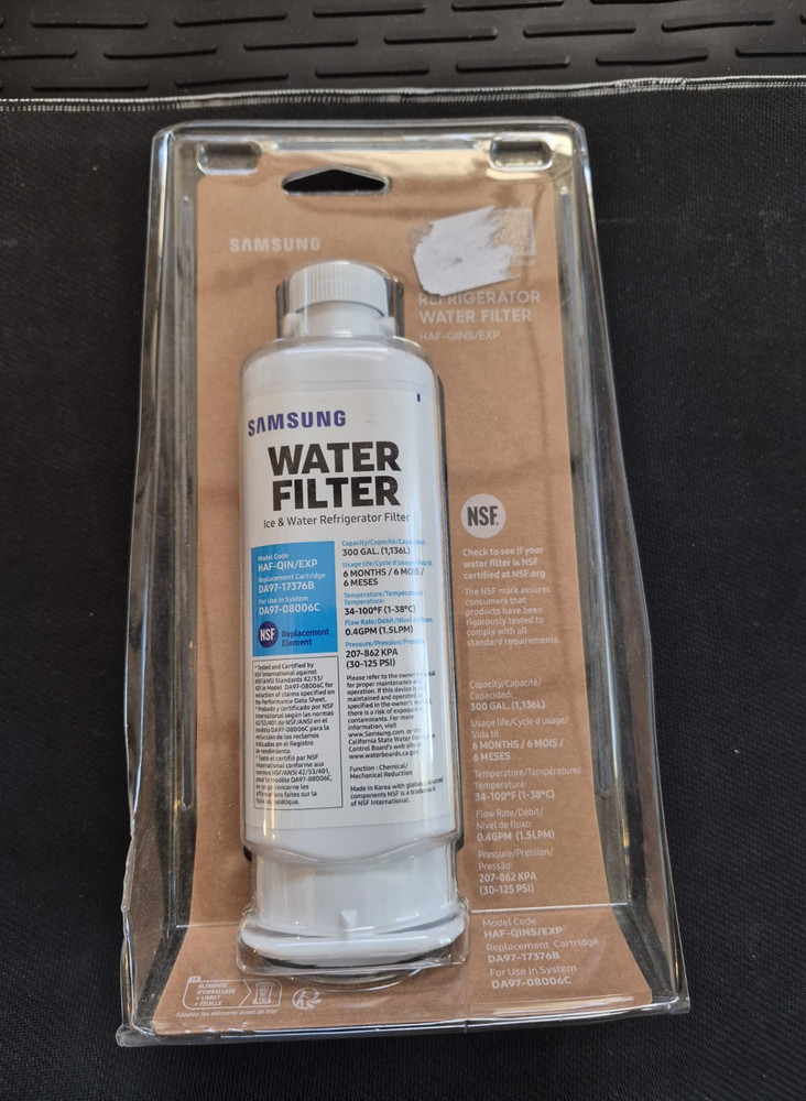 Samsung HAF-QINS/EXP Refrigerator Water Filter DA97-17376B NSF Rated 300 Gal