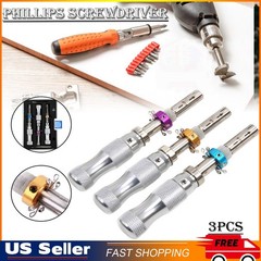 3PCS Tubular 7 Pins Tool Stainless Adjustable Tool 7mm 7.5mm 7.8mm 3 Inner Rods