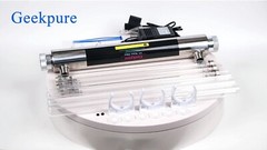 Geekpure Whole House UV 25W Water Filter System-3 UV Filter + 3 Quartz Sleeve