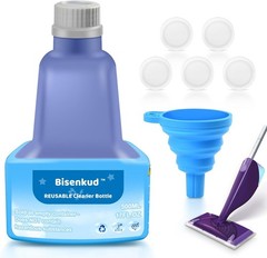 500ml Leak-Proof Cleaning Solution Bottle for Swiffer WetJet – Hand Wash Only