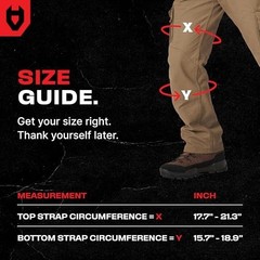Heavy Duty Knee Pads for Men | Construction Ankle Support, Anti-Slip Cap, Gel Pa