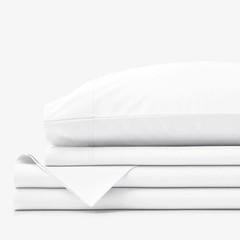 The Company Store Legends Hotel Premium Cool Supima Cotton Percale Bed Sheet Set