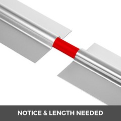 200-4′ Omega Aluminum Radiant Floor Heat Transfer Plates for 1/2″ PEX Tubing
