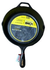 Lodge Wildlife Series-10.25″ Cast Iron Skillet with Deer Scene, 10.25″, Black