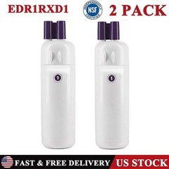 2Pack For ΕDR1RXD1 Refrigerator ICE Wate Filter 1 Replacement NEW White US STOCK