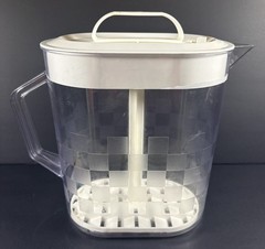Pampered Chef Quick Stir Pitcher Family Size 1-Gallon Checkerboard USA Free Ship