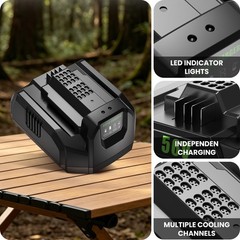 7.5Ah Lithium Battery / Charger For EGO Power+ 56V BA2800 BA2800T BA4200 BA1400