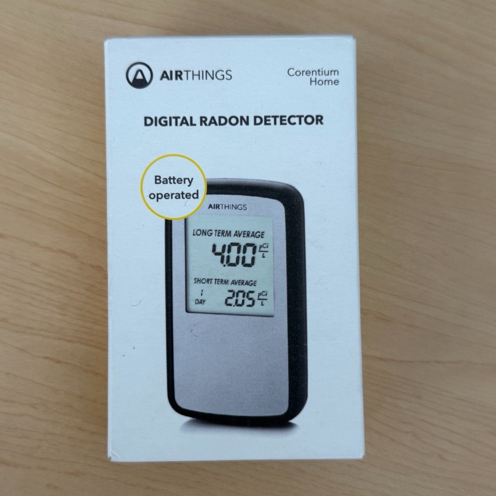 Airthings 223 Corentium Home Radon Detector – OPEN BOX
