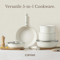 Pots and Pans Set Non Stick, Cookware Sets, Kitchen Set, Oven/Fridge Safe, Space