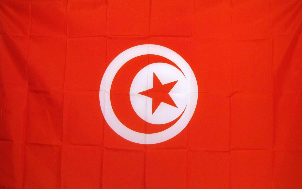 TUNISIA 3’X 5′ POLY FLAG