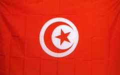 TUNISIA 3’X 5′ POLY FLAG