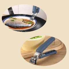 Non-slip Hot Bowl Gripper Anti Scald Bowl Tongs Household Plate Clamp Pan Lot