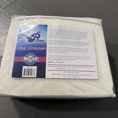My Pillow Queen Size Sheet Set Giza Dreams 100% Certified Egyptian Cotton Ivory