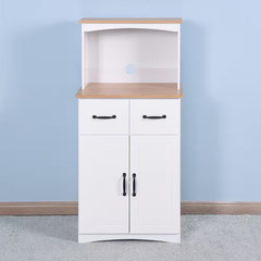 23.6 In. W X 15.7 In. D X 49.4 In. H Freestanding Kitchen Cabinet White Pantry S