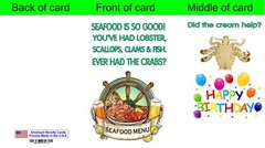 (9) DIFFERENT HUMOROUS GREETING CARDS WITH ENVELOPE. NOT AVAILABLE IN ANY STORE!