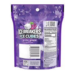(Pack of 2) Ice Breakers Ice Cubes Arctic Grape Sugar Free Gum 8.11 oz 200 pcs