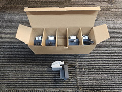 (QTY 10) SunPower 650193 End Clamp, Wedge, InvisiMount Assembly Universal