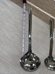 Williams-Sonoma Stainless Steel Serving Lot Of 3 Ladles