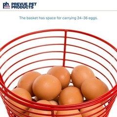 Prevue Pet Products 7.88 Inch Red Egg Basket 468