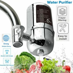 Faucet Water Filter For Kitchen Sink Or Bathroom Mount Filtration Tap Purifier