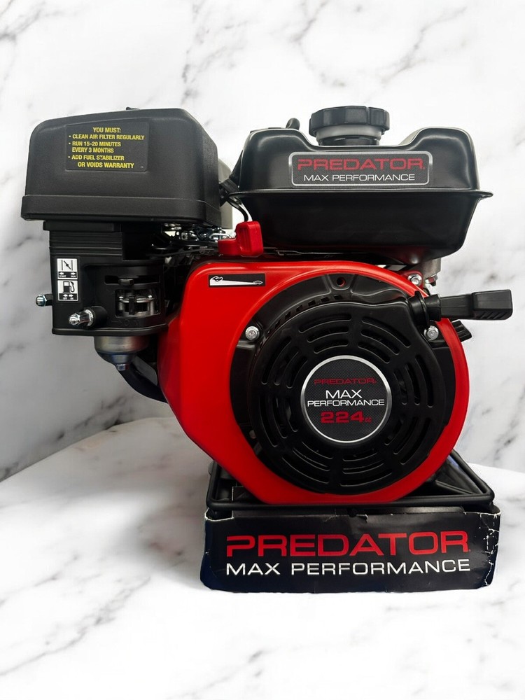 6.6 HP (224cc) Max Performance OHV Horizontal-Shaft Gas Engine, EPA