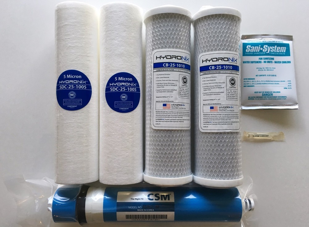 HYDRO-LOGIC STEALTH SMALL BOY 200 COMPLETE FILTER PACK – 100GPD MEMBRANE