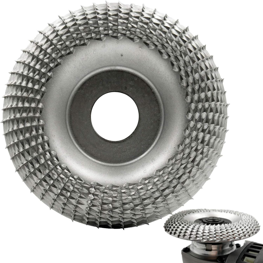 Wood Carving Disc Grinder Shaping Disc 7/8 Inch Bore Wood Tungsten Carbide Grind