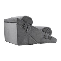 VEVOR Orthopedic Bed Wedge Pillow 4 Pcs Adjustable for Back Leg Neck Sleep GERD