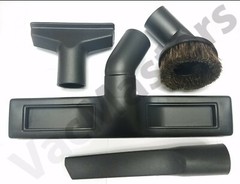 HYLA vacuum cleaner attachment set CREVICE DUSTING UPHOLSTERY FLOOR TOOL BRUSH
