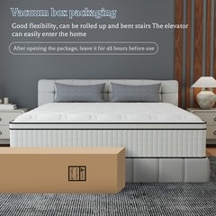 12″14″ Mattress In A Box Gel Memory Foam Hybrid Spring Twin Full Queen King Size