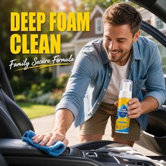 4-in-1 Multi-Enzyme Foam Cleaner, All-Purpose Spray 5oz with Sponge & Towel