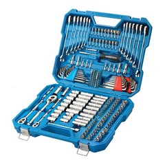 Channellock 225pc Pro Mechanic Tool Set SAE Metric Ratchet Wrenches 1/4 3/8 1/2