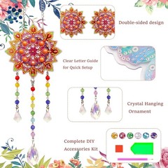 3pcs Diamond Art Kits for Kids Teens Adults Double-Sided DIY Diamond Painting