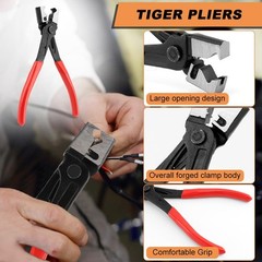 Lixternum 4 Pieces Electrical Disconnect Pliers for Cars, Automotive Electric…